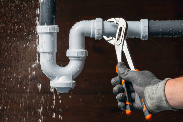 Professional Leak Detection technician working in Sedalia, NC